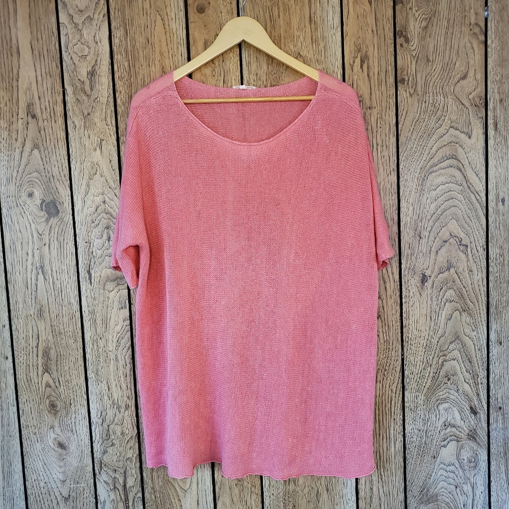Eileen Fisher Short Sleeve Sweater